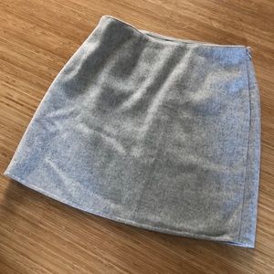 Club Monaco wool mini skirt